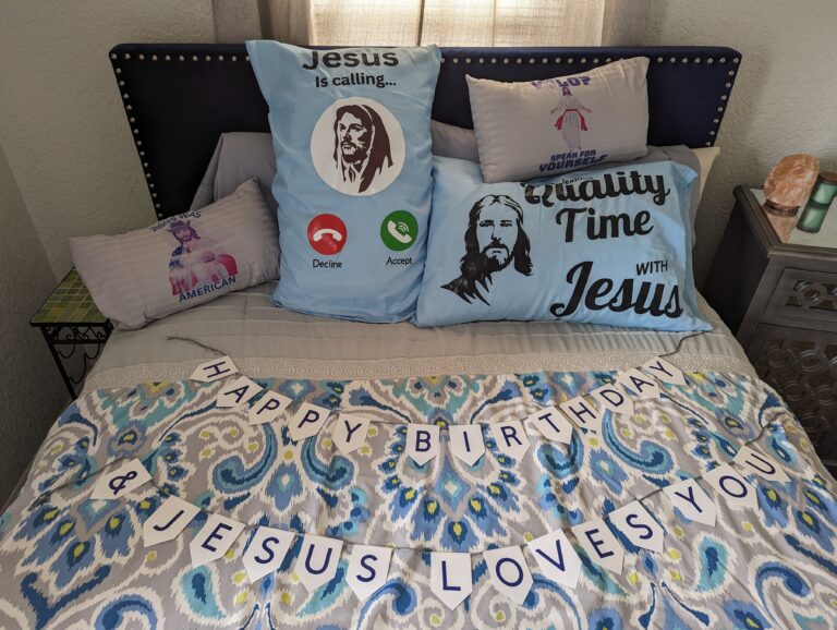 Customize your own pillow cases for the changing seasons or to prank your friends.